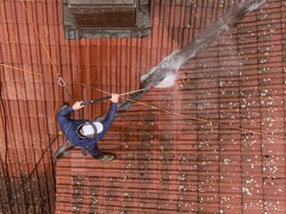 Roof Cleaning project 1