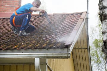 Roof Cleaning project 4