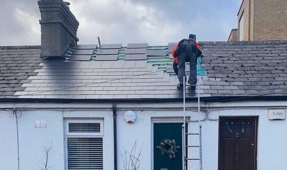 Roof repair project 3